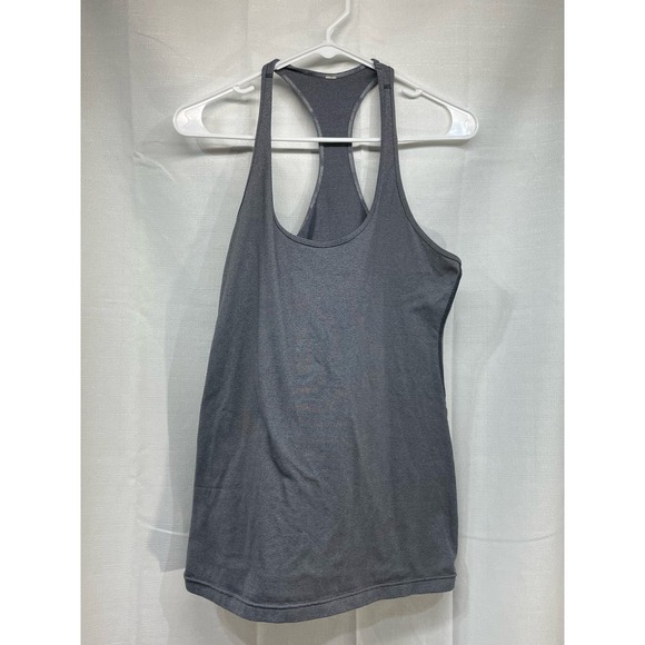 Lululemon Women’s Razorback Tank Gray‎ No Size See Pics For Measuments - Picture 4 of 7